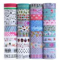 Custom Design Washi Masking Tape Set, Decoration Adhesive Tape For Crafts Beautify Bullet Journals Planners Books